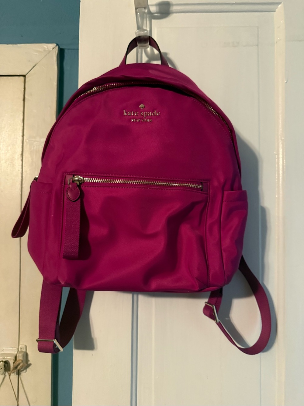kate spade Hot Pink Nylon Mini Backpack